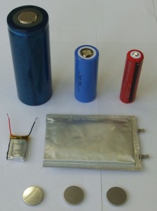 リチウムイオン電池の例